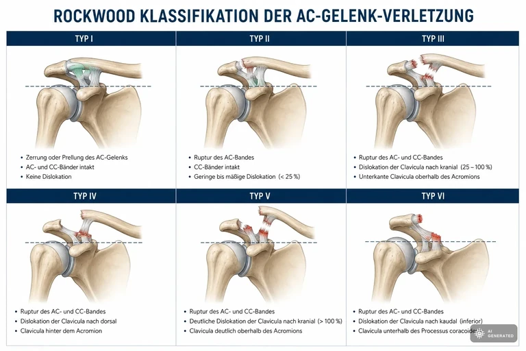 AC-Gelenk-Verletzung Operation