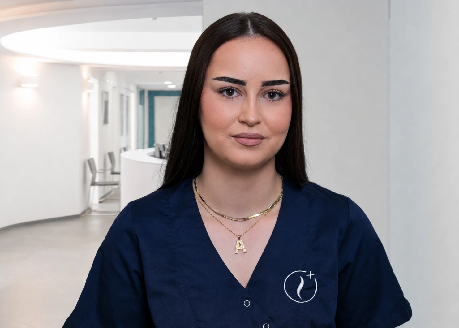 Frau A. Skrijelj, Auszubildende im MainMed MVZ Frankfurt