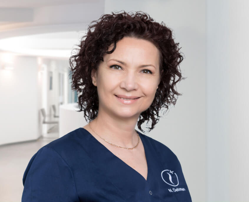 Frau N. Deliman, operationstechnische Assistentin im MainMed MVZ Frankfurt