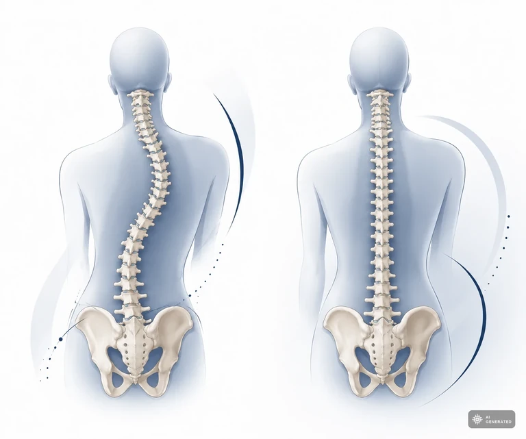 Skoliose: Ursachen, Symptome & Behandlung