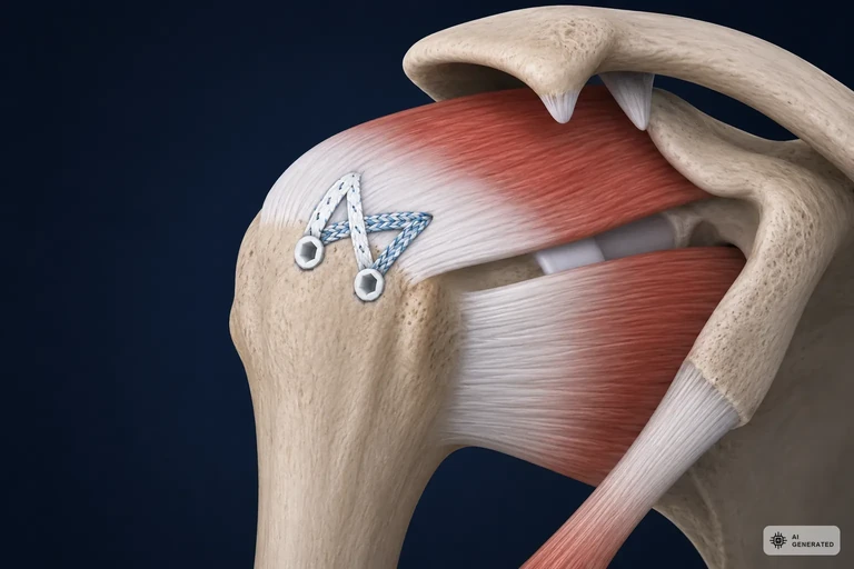 Arthroskopische Sehnennaht Rotatorenmanschette